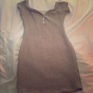Sweater mini dress
